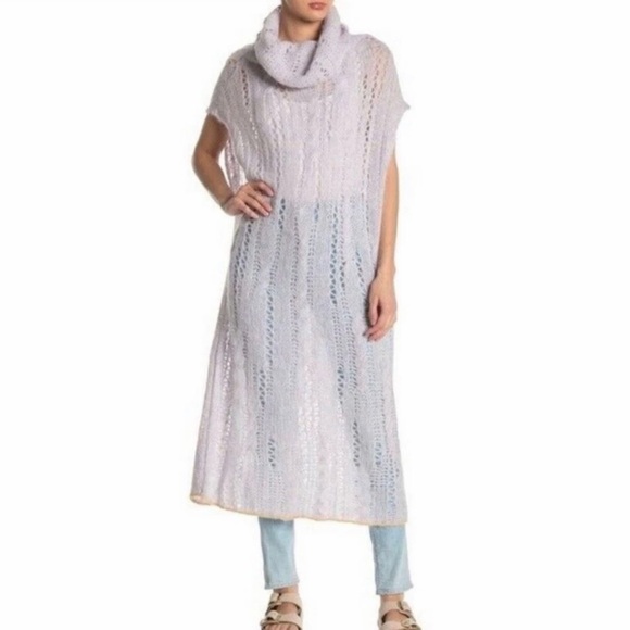 Free People Tops - NWT Free People Pirouette Tunic in Sugar Cloud Combo